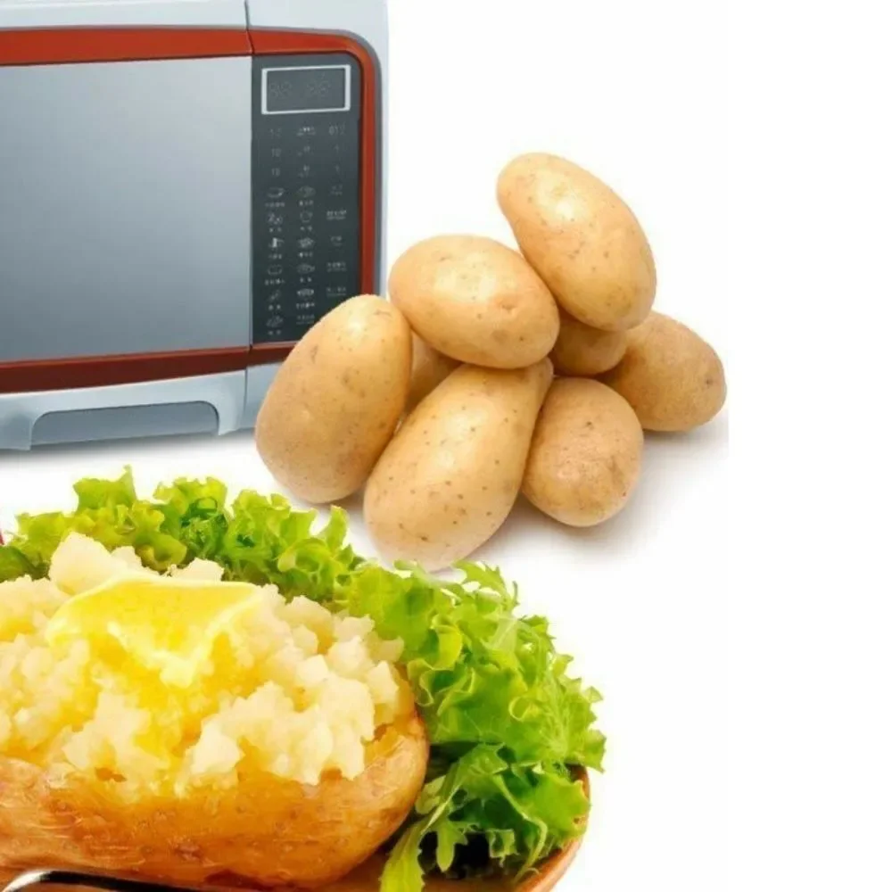 Purdue University logo Micro wave baked potato bag